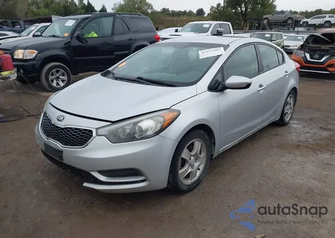 2016 Kia Forte Lx из США, поврежденный, VIN KNAFX4A63G5506268